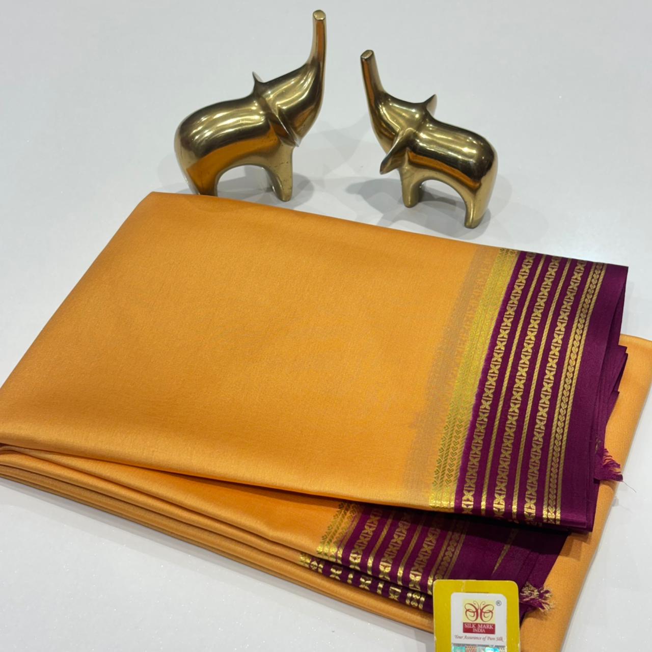 Pure Mysore Silk Saree