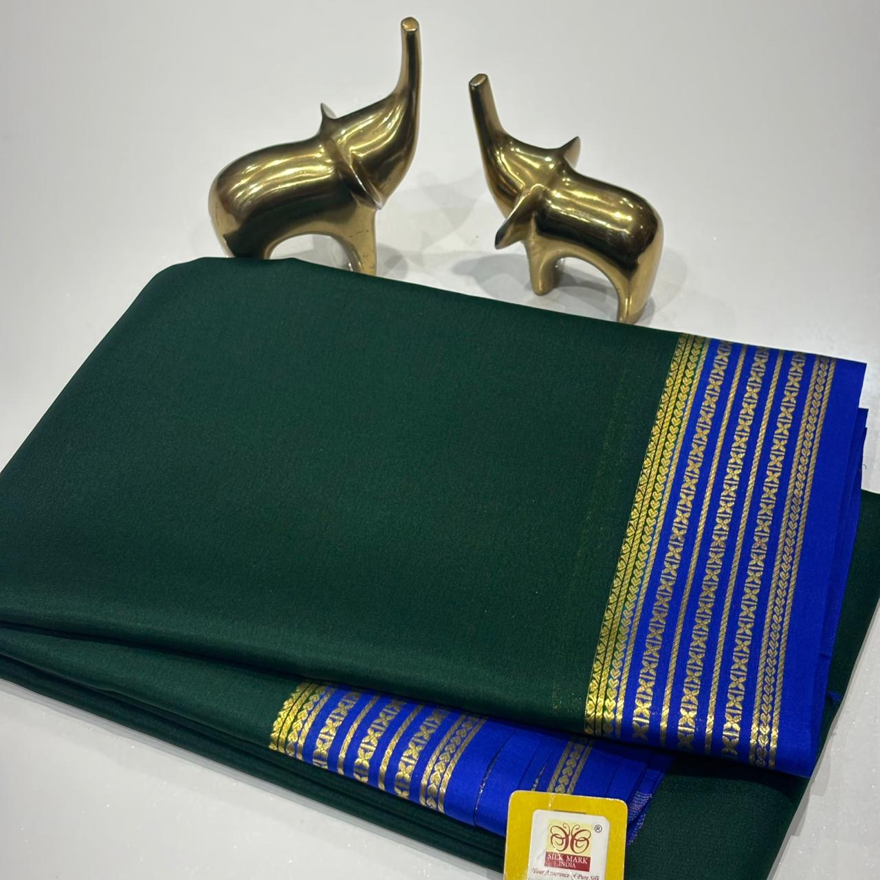 Pure Mysore Silk Saree