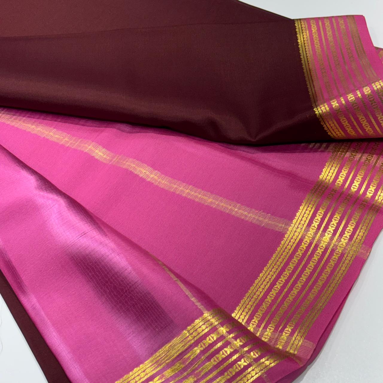 Pure Mysore Silk Saree