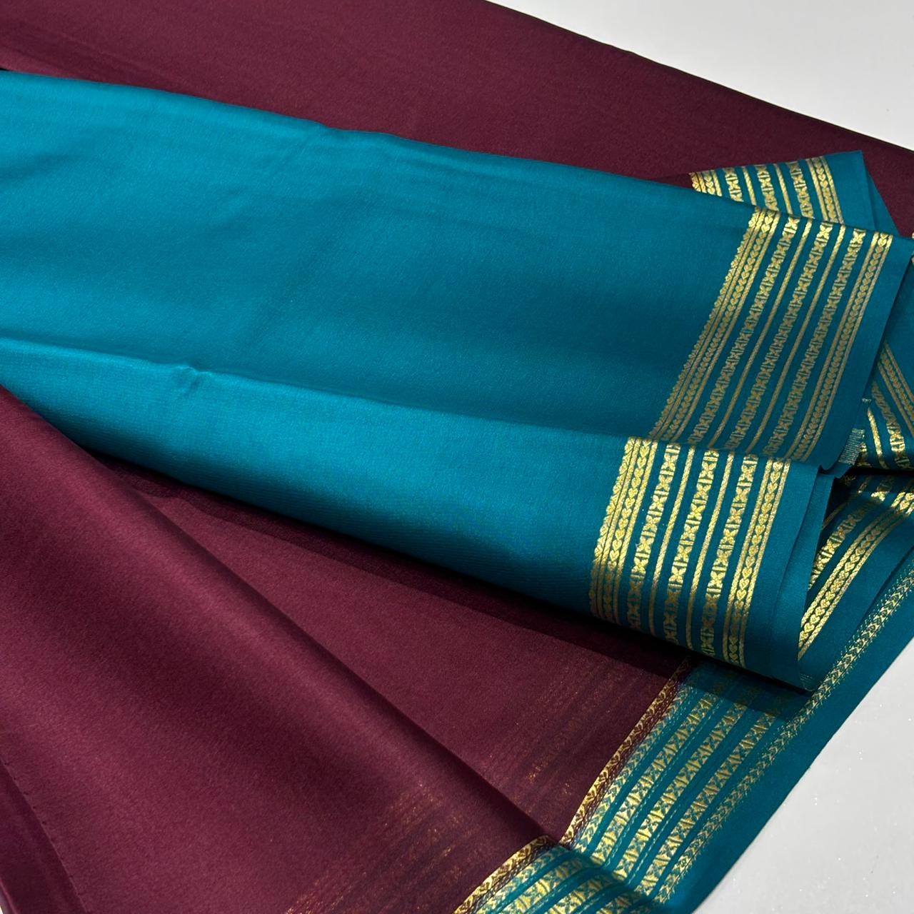 Pure Mysore Silk Saree