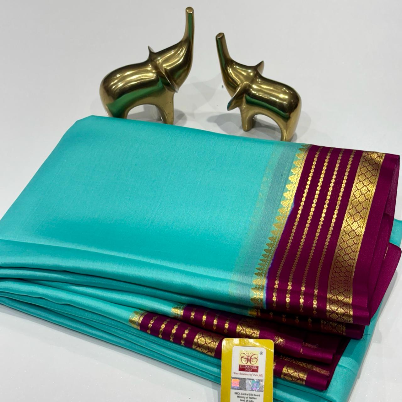 Pure Mysore Silk Saree