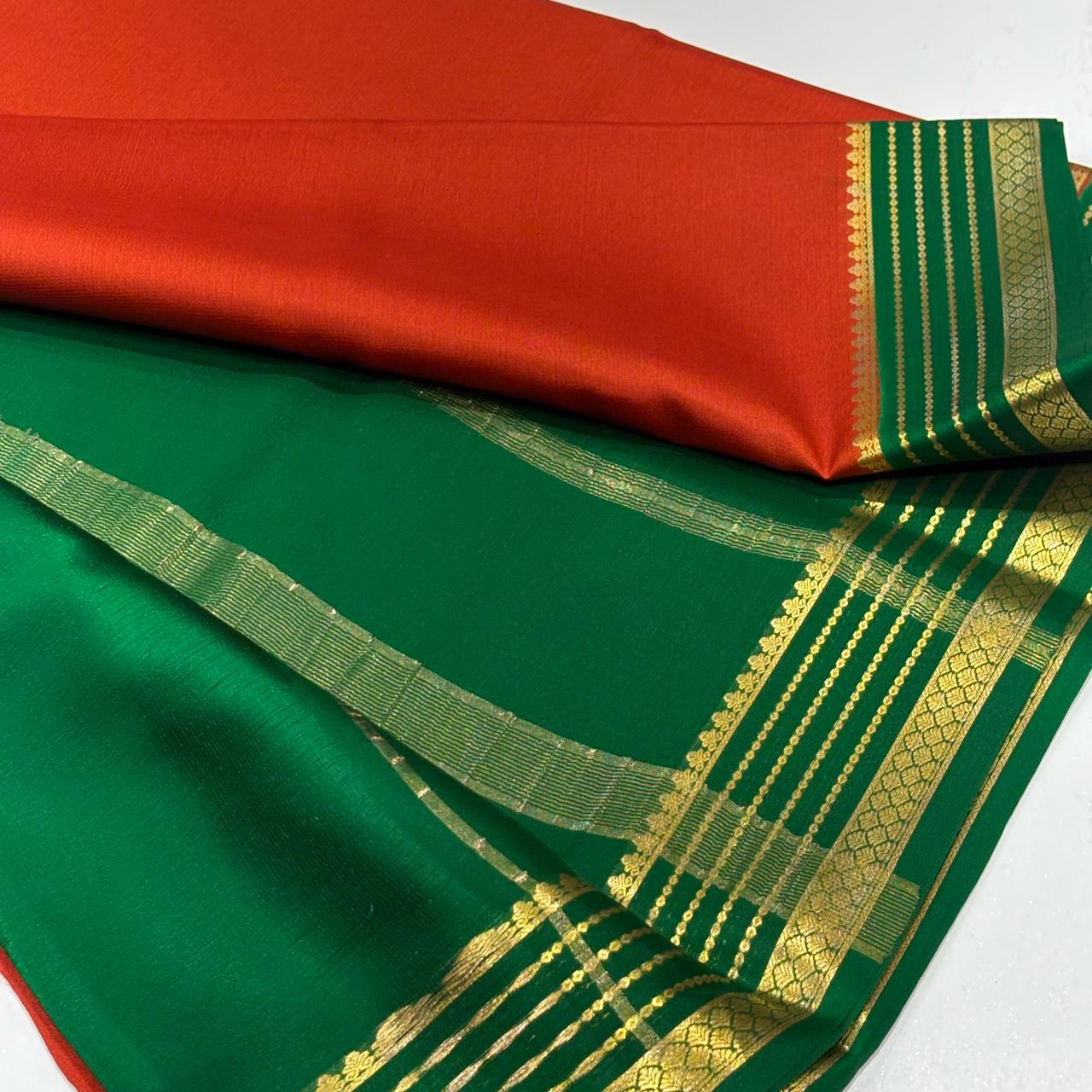 Pure Mysore Silk Saree