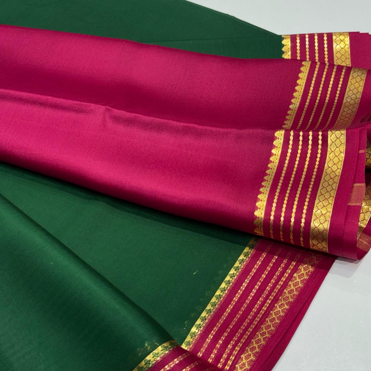 Pure Mysore Silk Saree