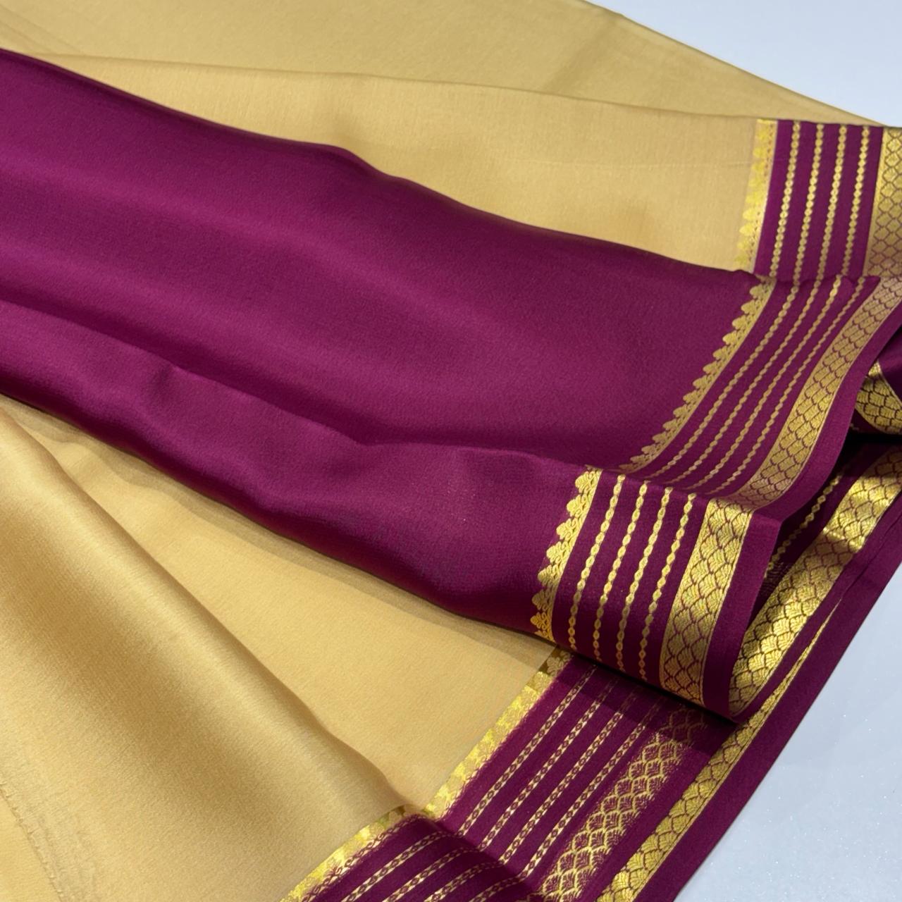 Pure Mysore Silk Saree