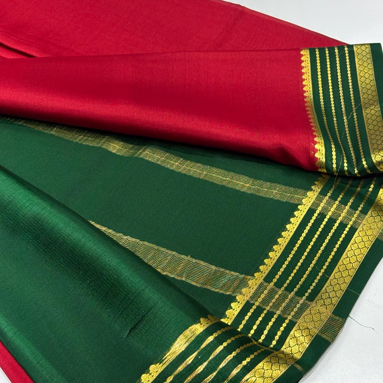 Pure Mysore Silk Saree