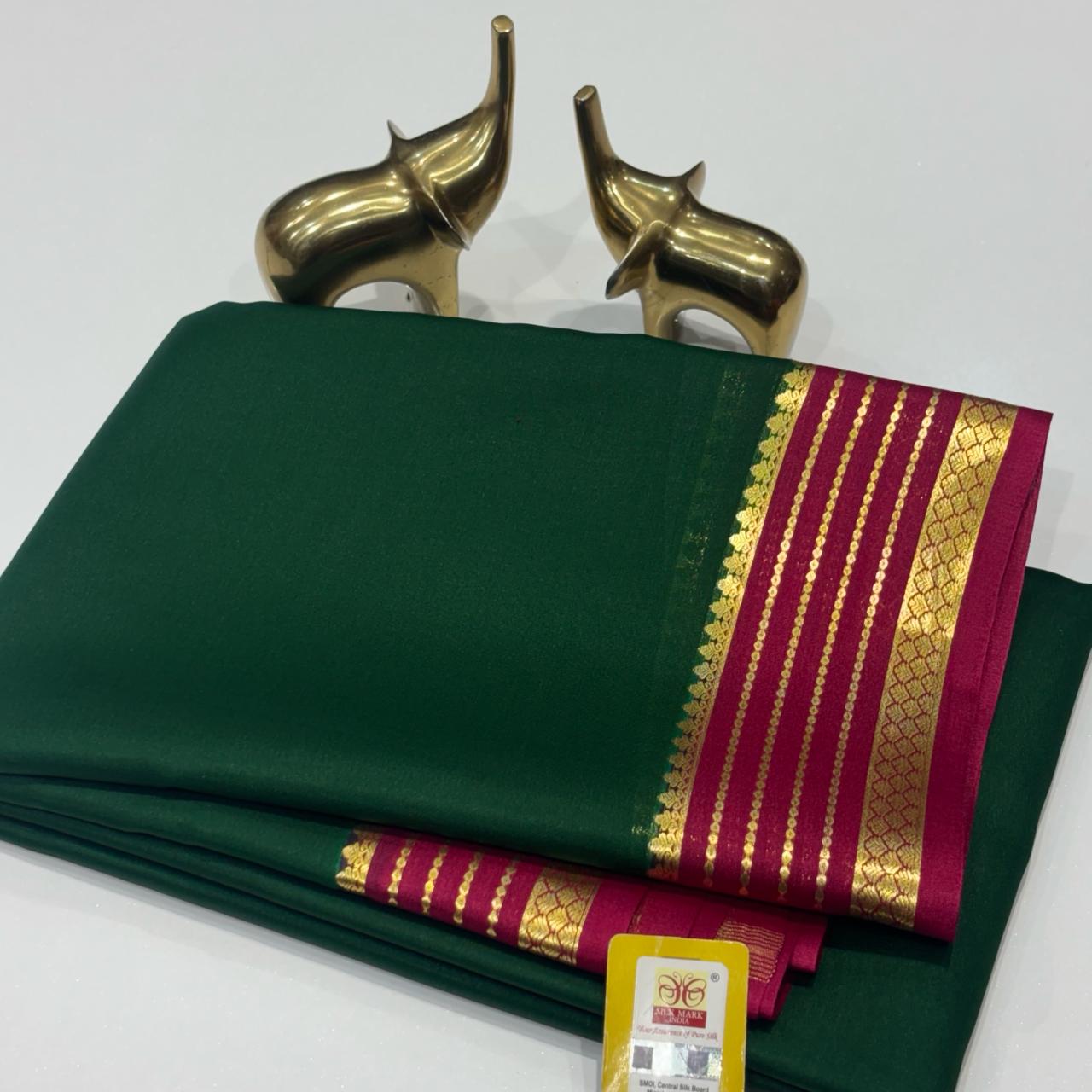Pure Mysore Silk Saree