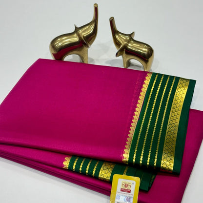 Pure Mysore Silk Saree