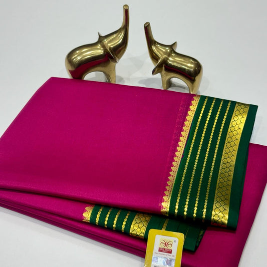 Pure Mysore Silk Saree
