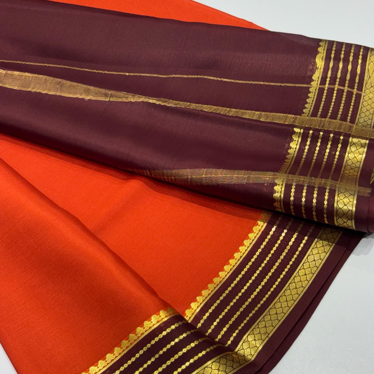 Pure Mysore Silk Saree