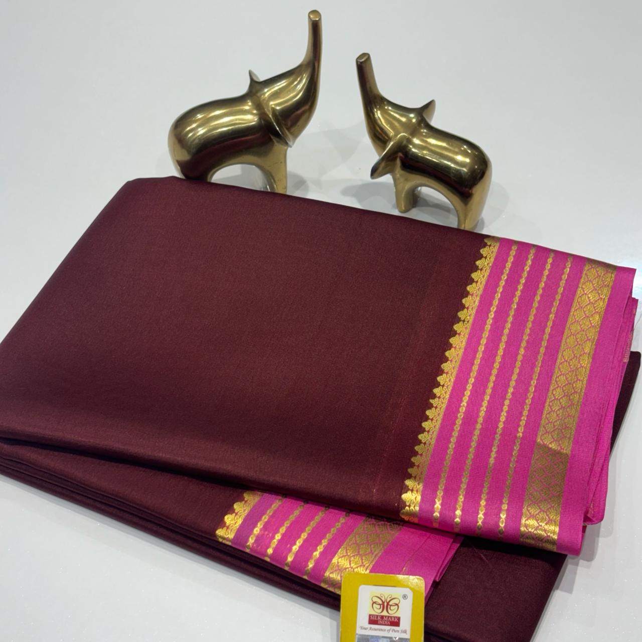Pure Mysore Silk Saree