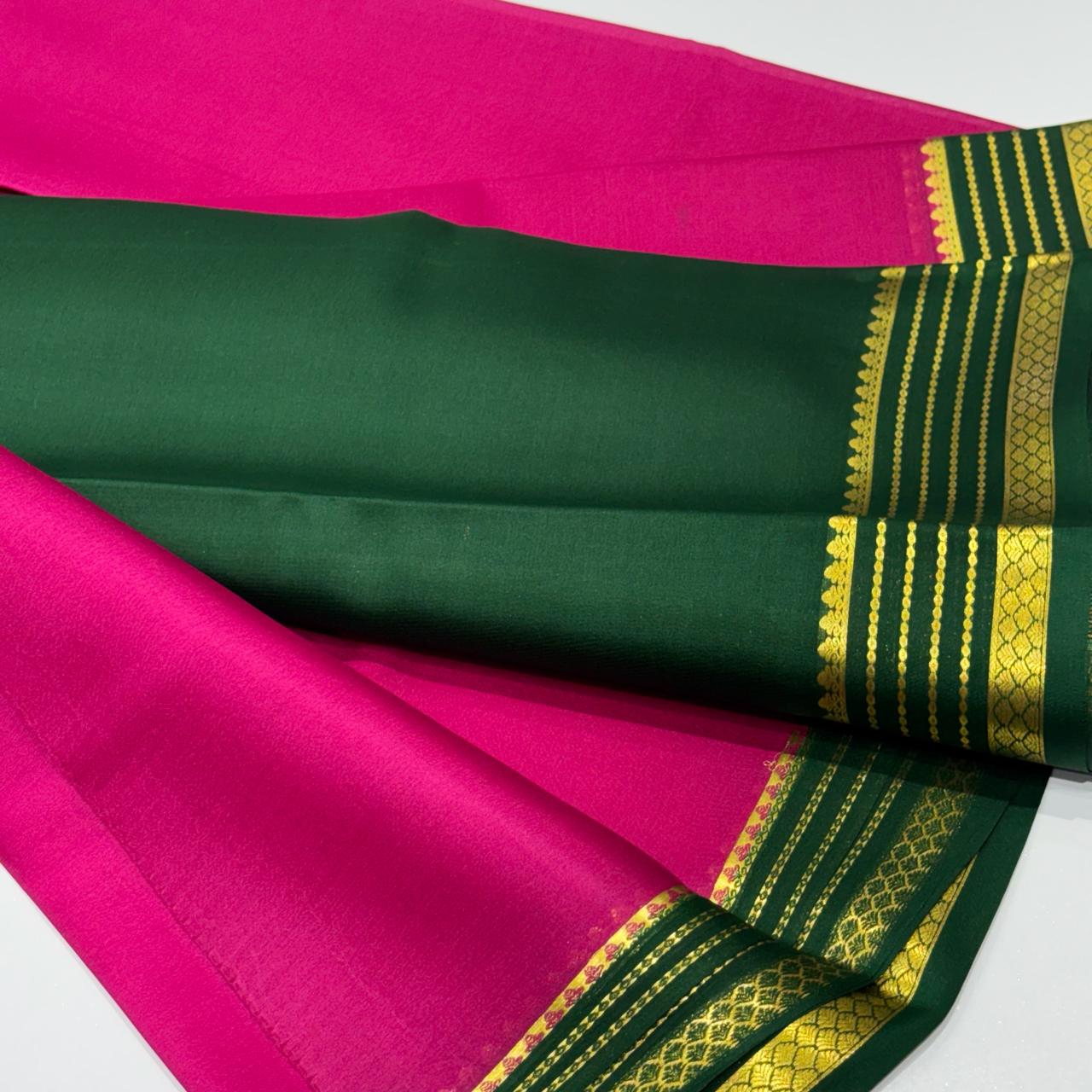 Pure Mysore Silk Saree