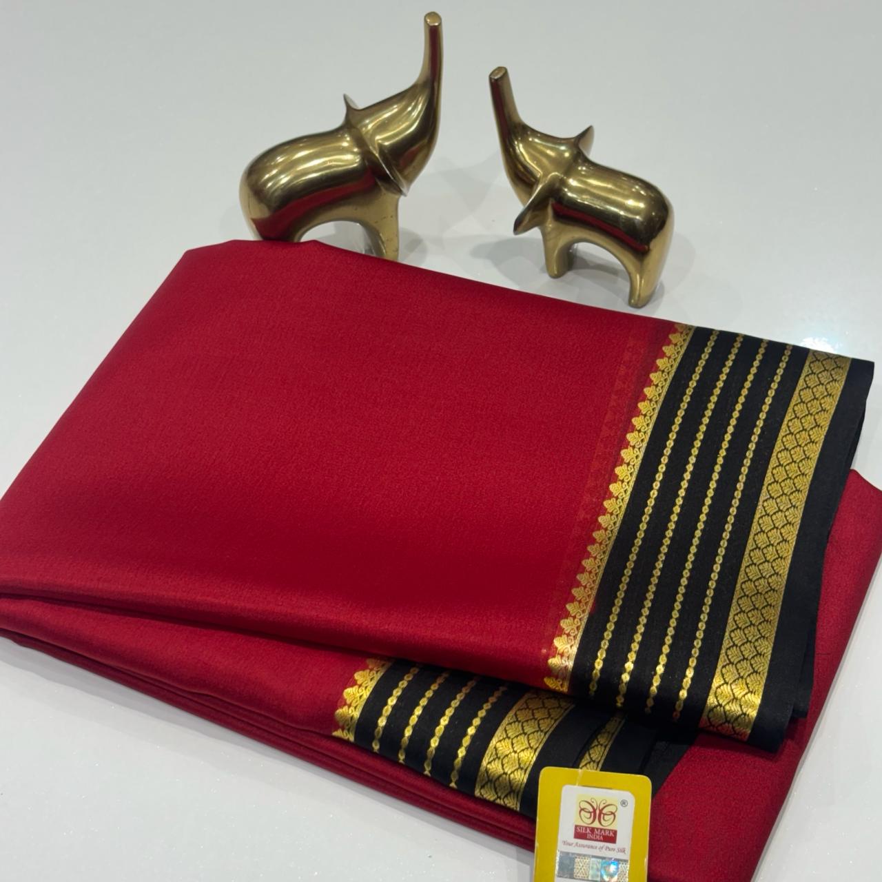 Pure Mysore Silk Saree
