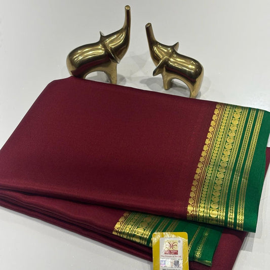Pure Mysore Silk Saree