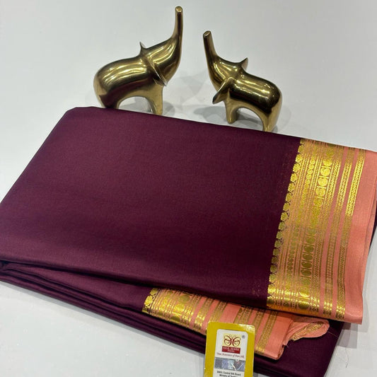 Pure Mysore Silk Saree
