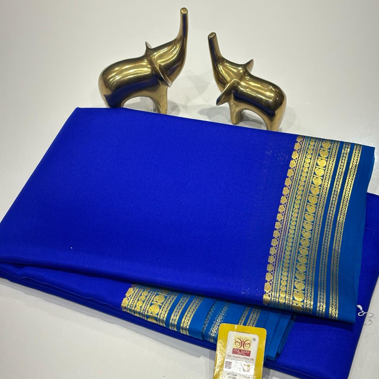 Pure Mysore Silk Saree