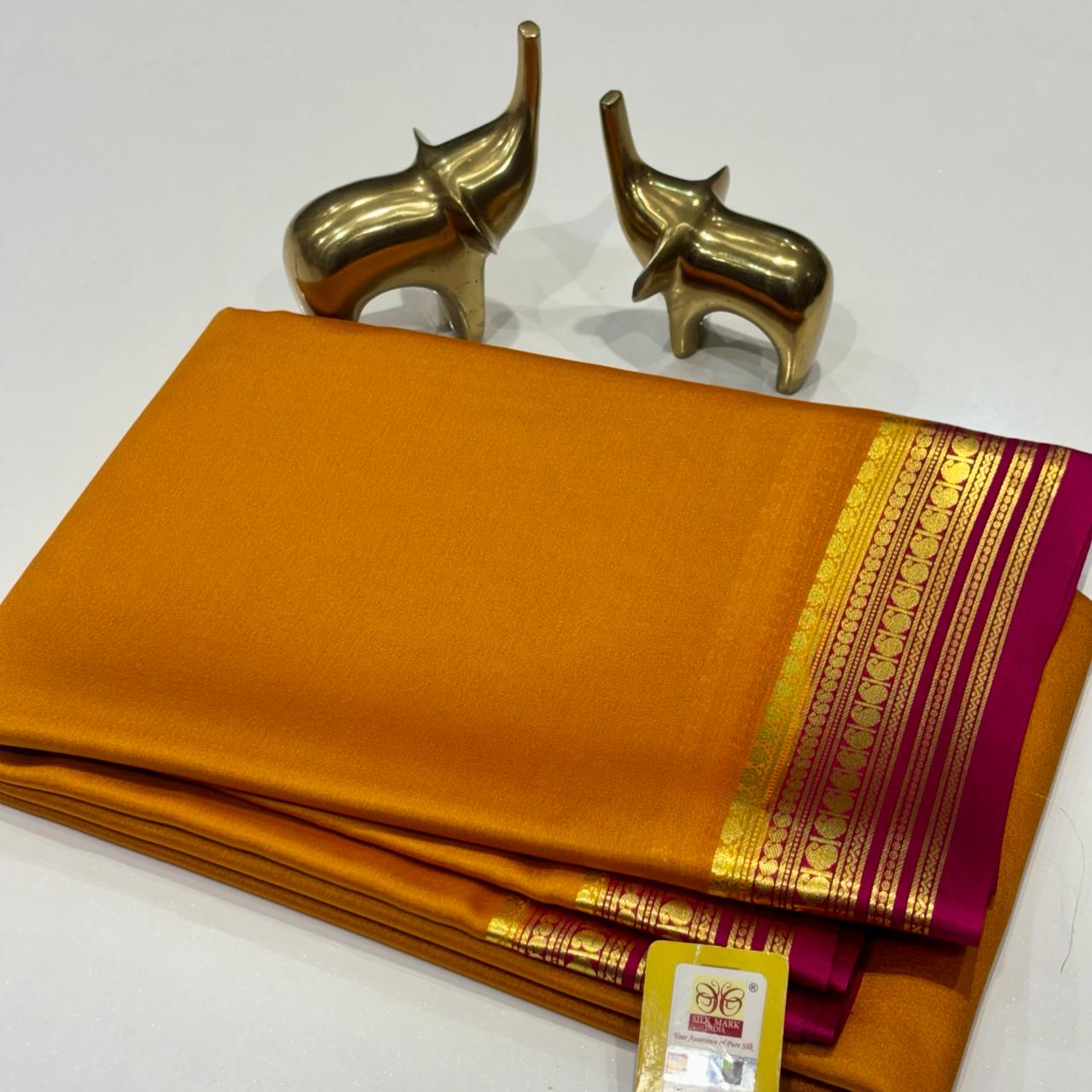 Pure Mysore Silk Saree