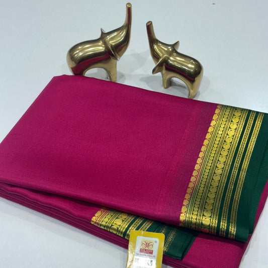 Pure Mysore Silk Saree