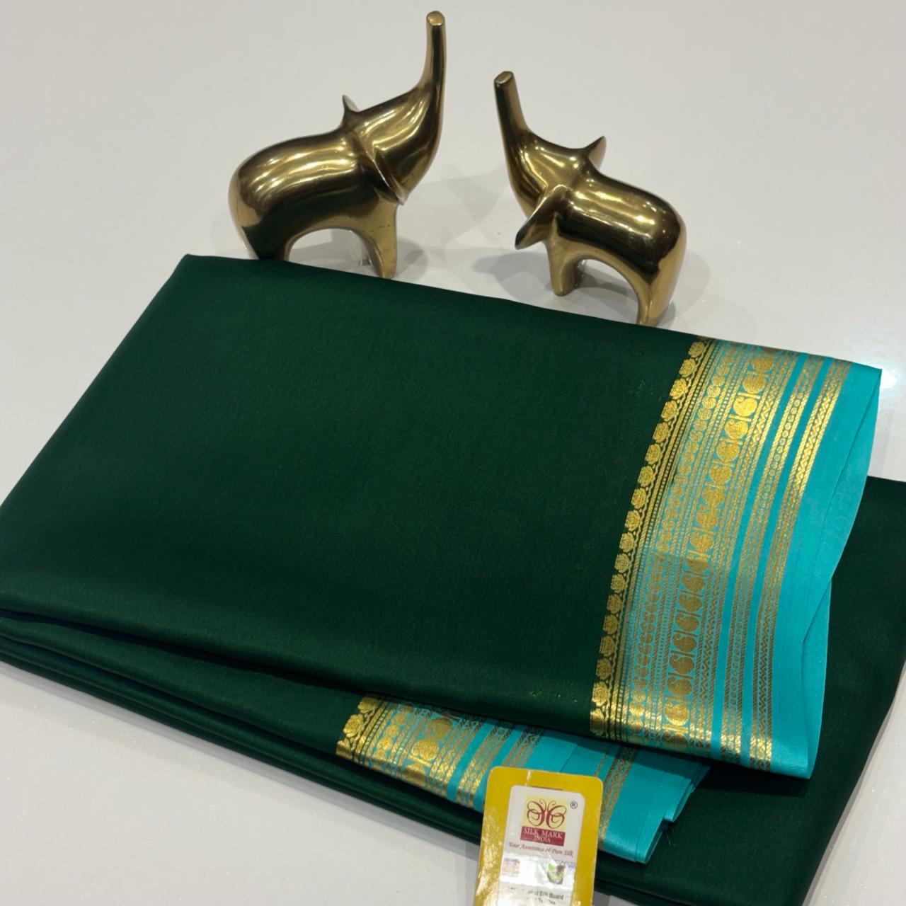 Pure Mysore Silk Saree