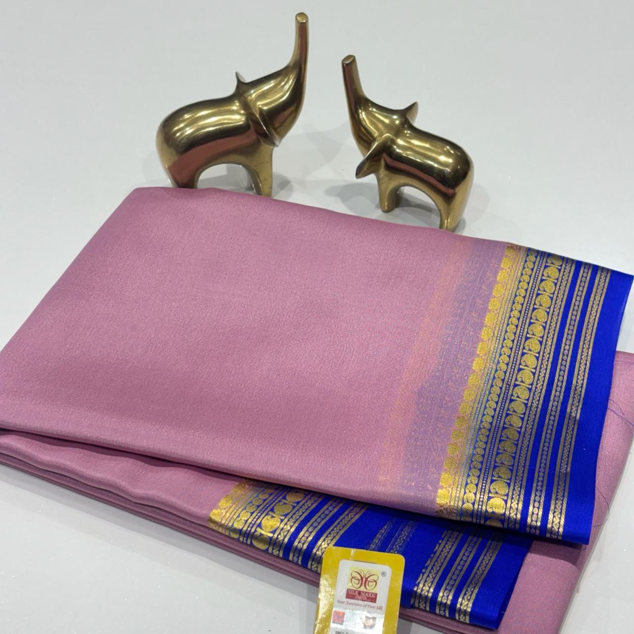 Pure Mysore Silk Saree