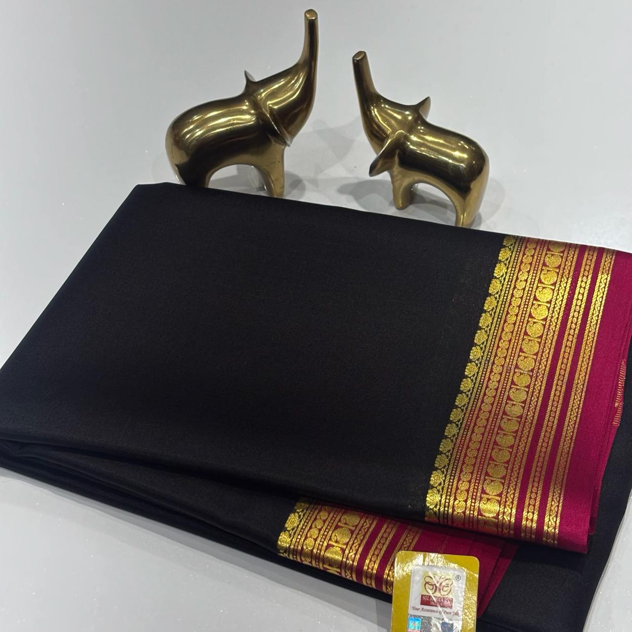 Pure Mysore Silk Saree
