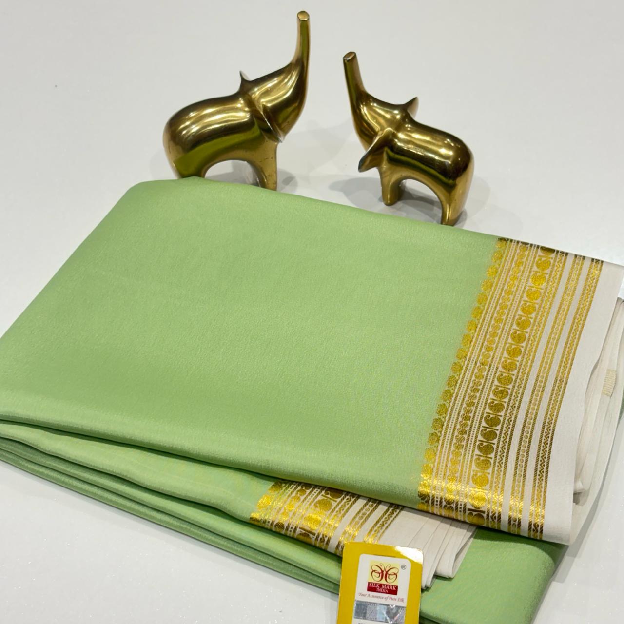 Pure Mysore Silk Saree