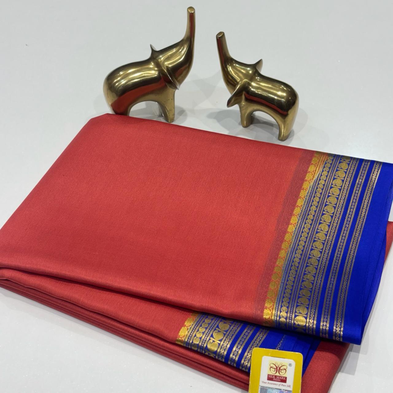 Pure Mysore Silk Saree