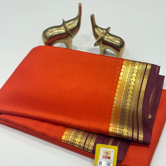 Pure Mysore Silk Saree