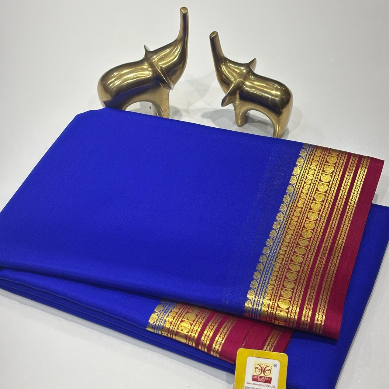 Pure Mysore Silk Saree