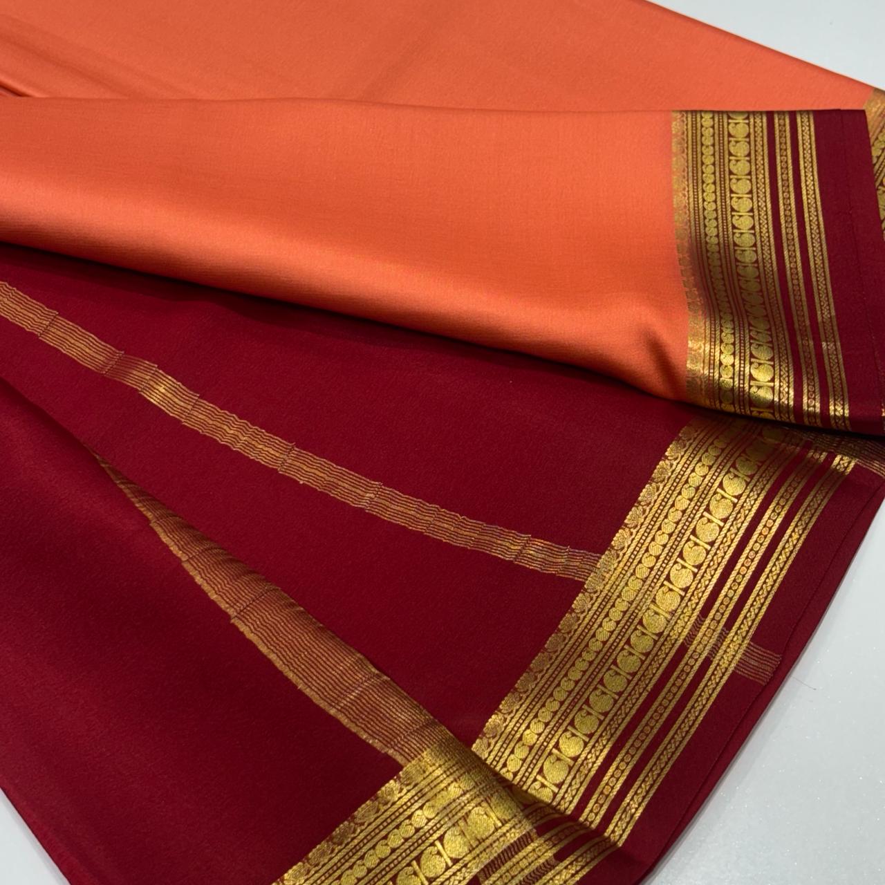Pure Mysore Silk Saree