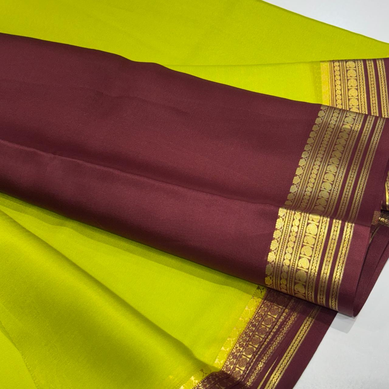 Pure Mysore Silk Saree