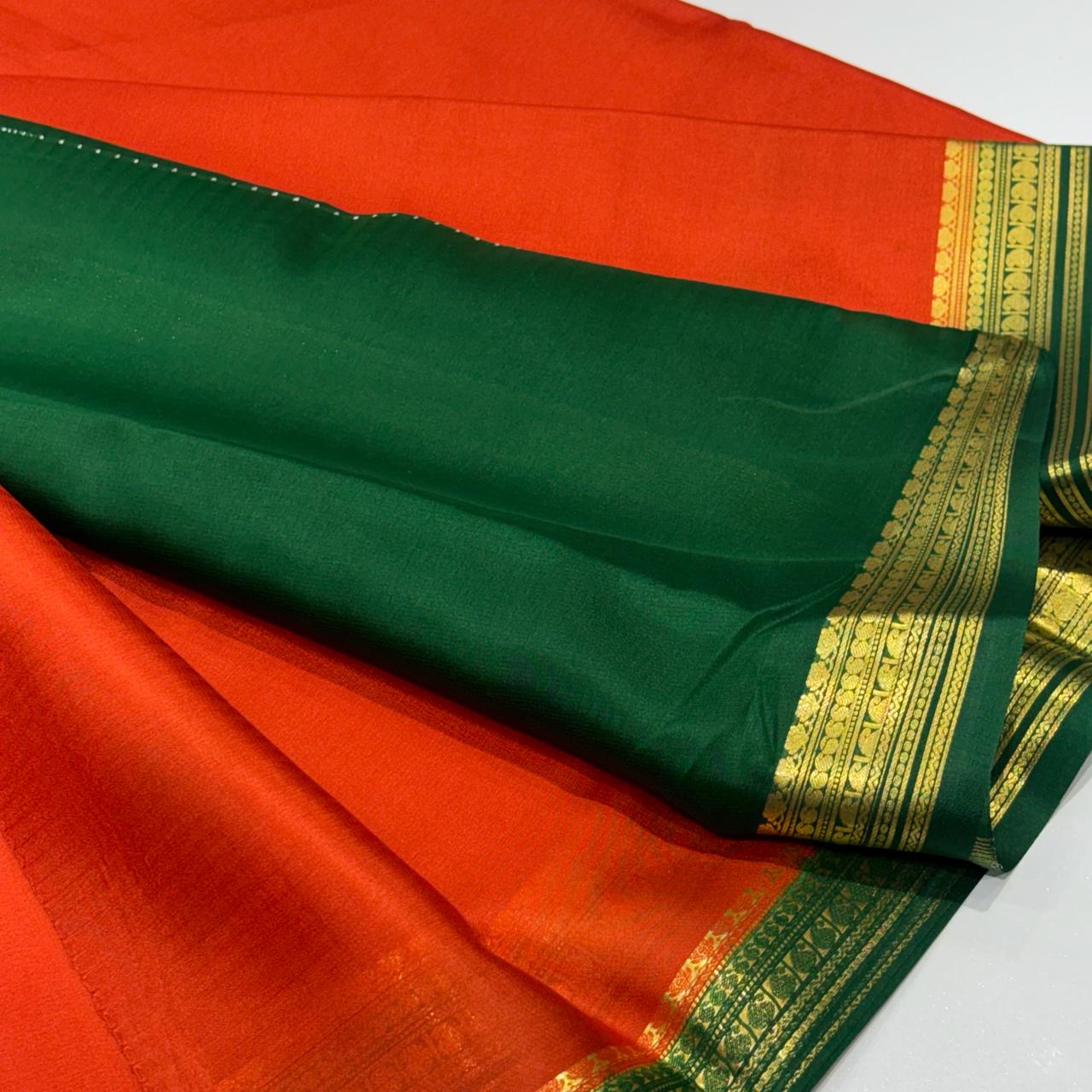Pure Mysore Silk Saree
