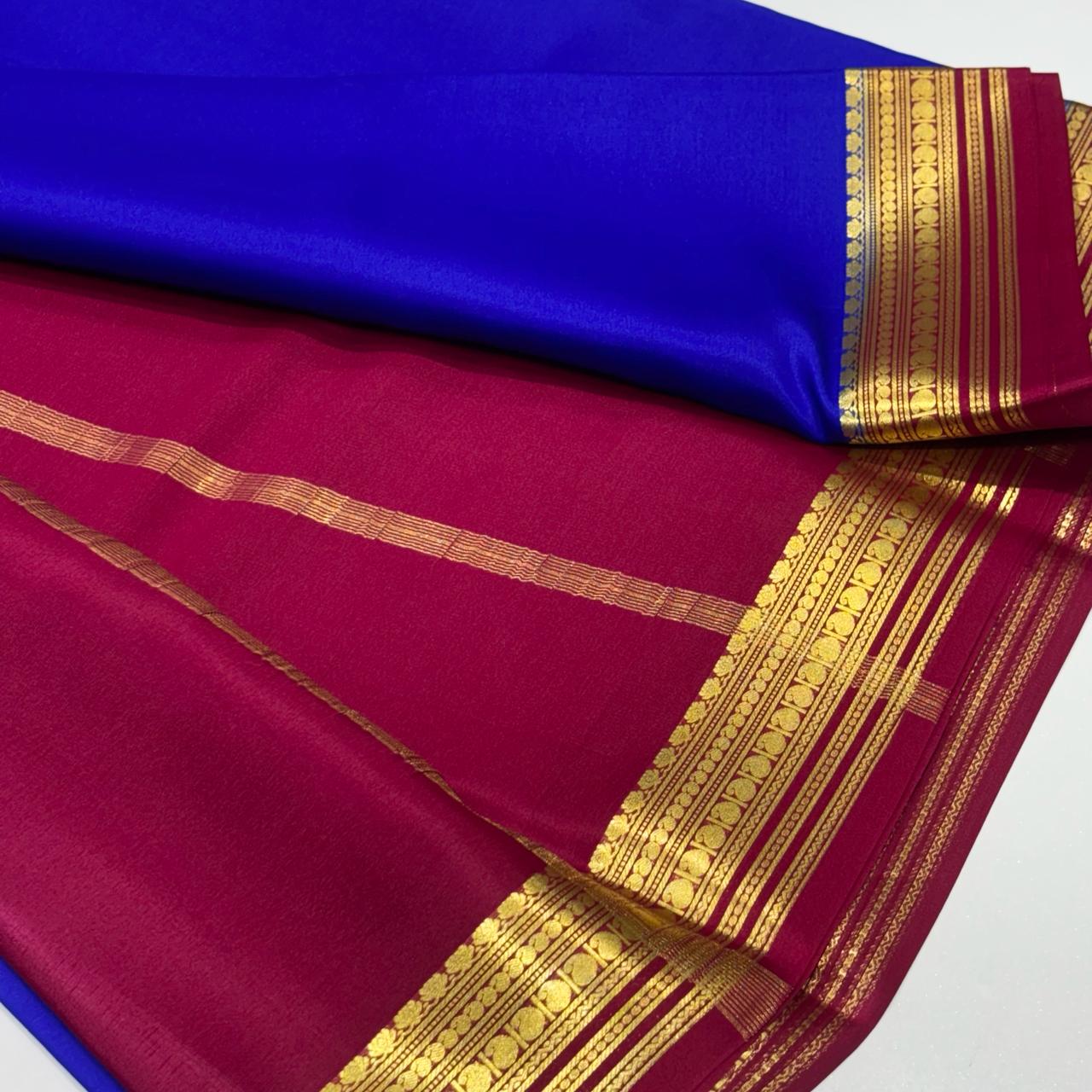 Pure Mysore Silk Saree