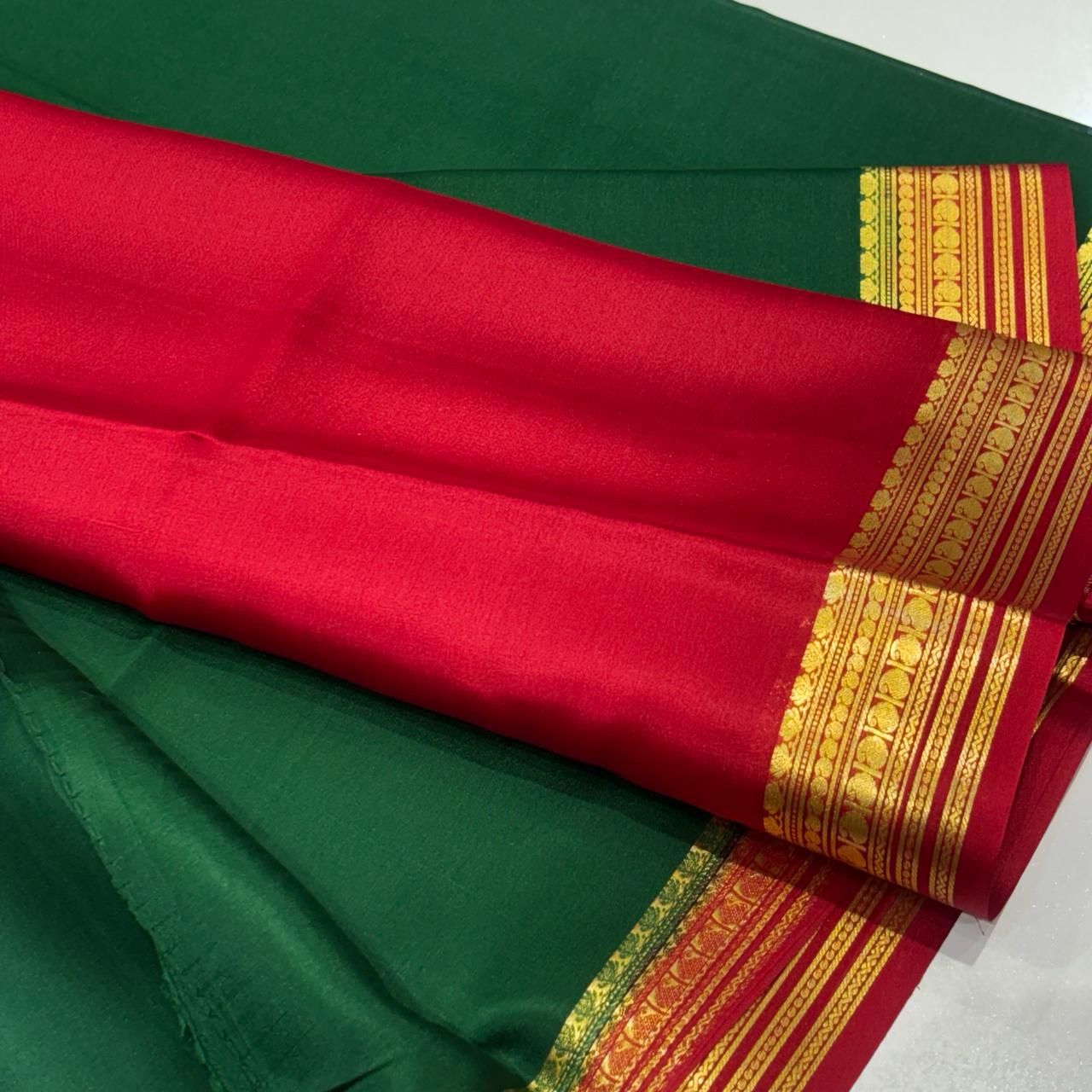 Pure Mysore Silk Saree