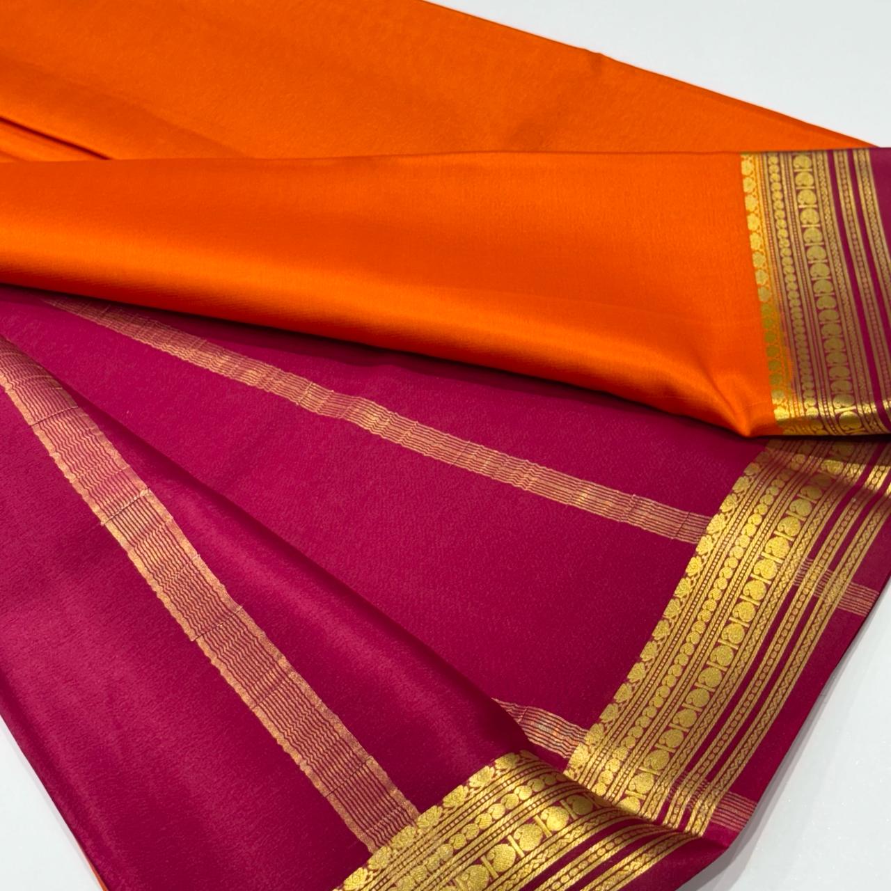 Pure Mysore Silk Saree