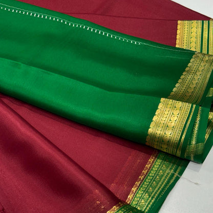 Pure Mysore Silk Saree