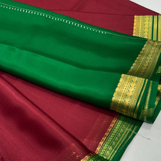 Pure Mysore Silk Saree