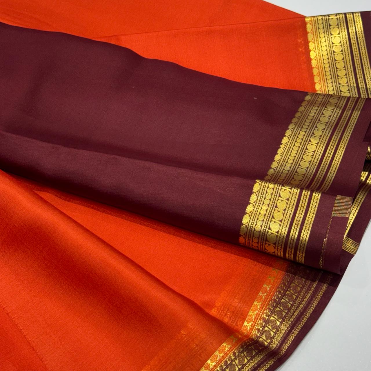 Pure Mysore Silk Saree