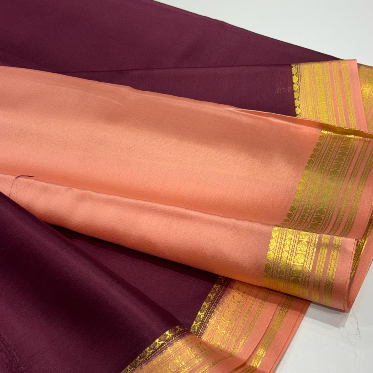 Pure Mysore Silk Saree
