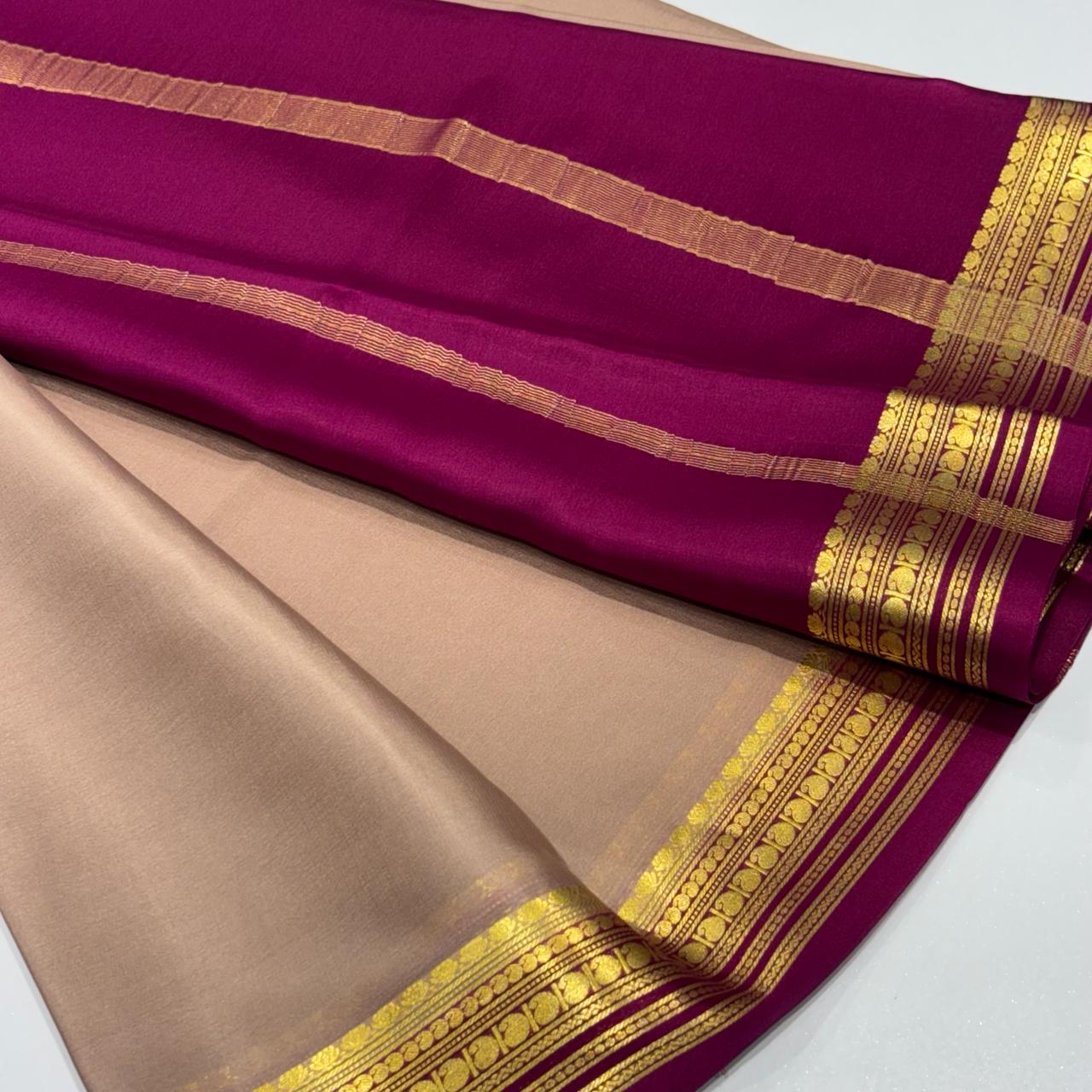 Pure Mysore Silk Saree
