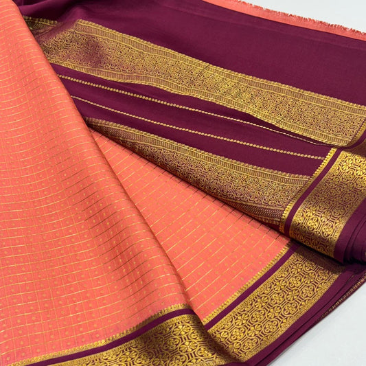 Pure Mysore Silk Saree