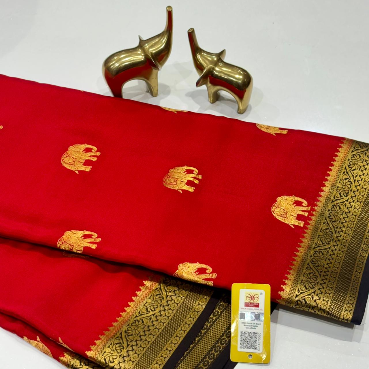 Pure Mysore Silk Saree