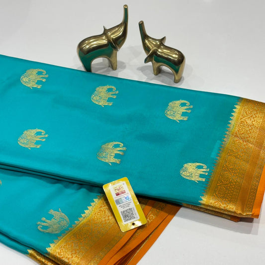 Pure Mysore Silk Saree