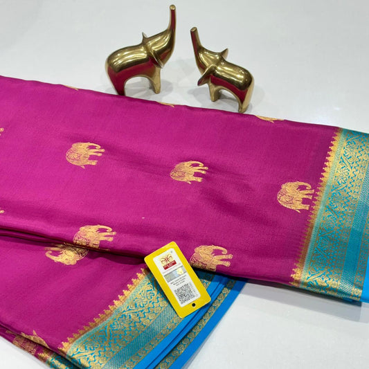 Pure Mysore Silk Saree