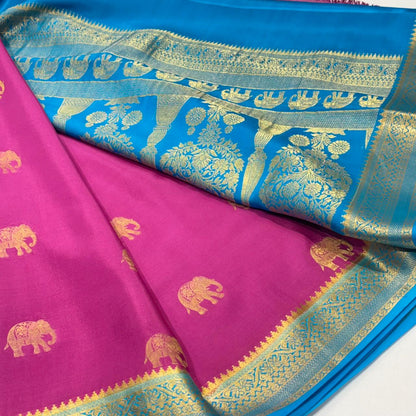 Pure Mysore Silk Saree