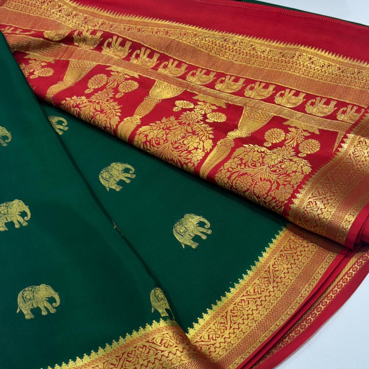 Pure Mysore Silk Saree