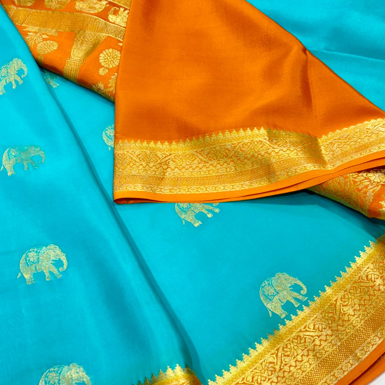 Pure Mysore Silk Saree