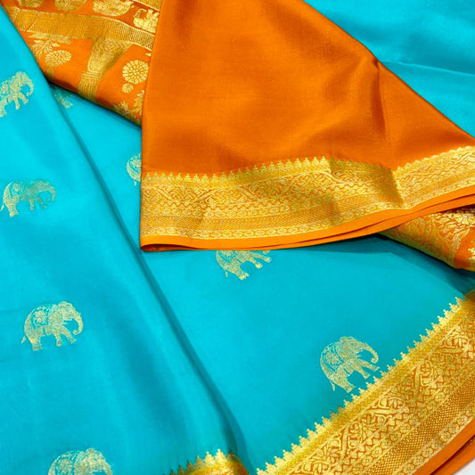 Pure Mysore Silk Saree