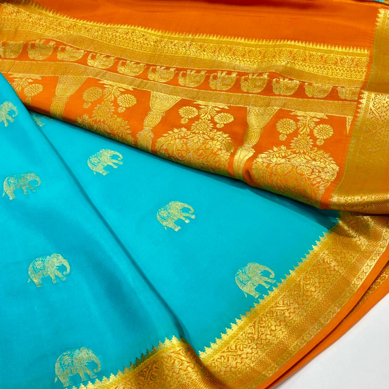 Pure Mysore Silk Saree