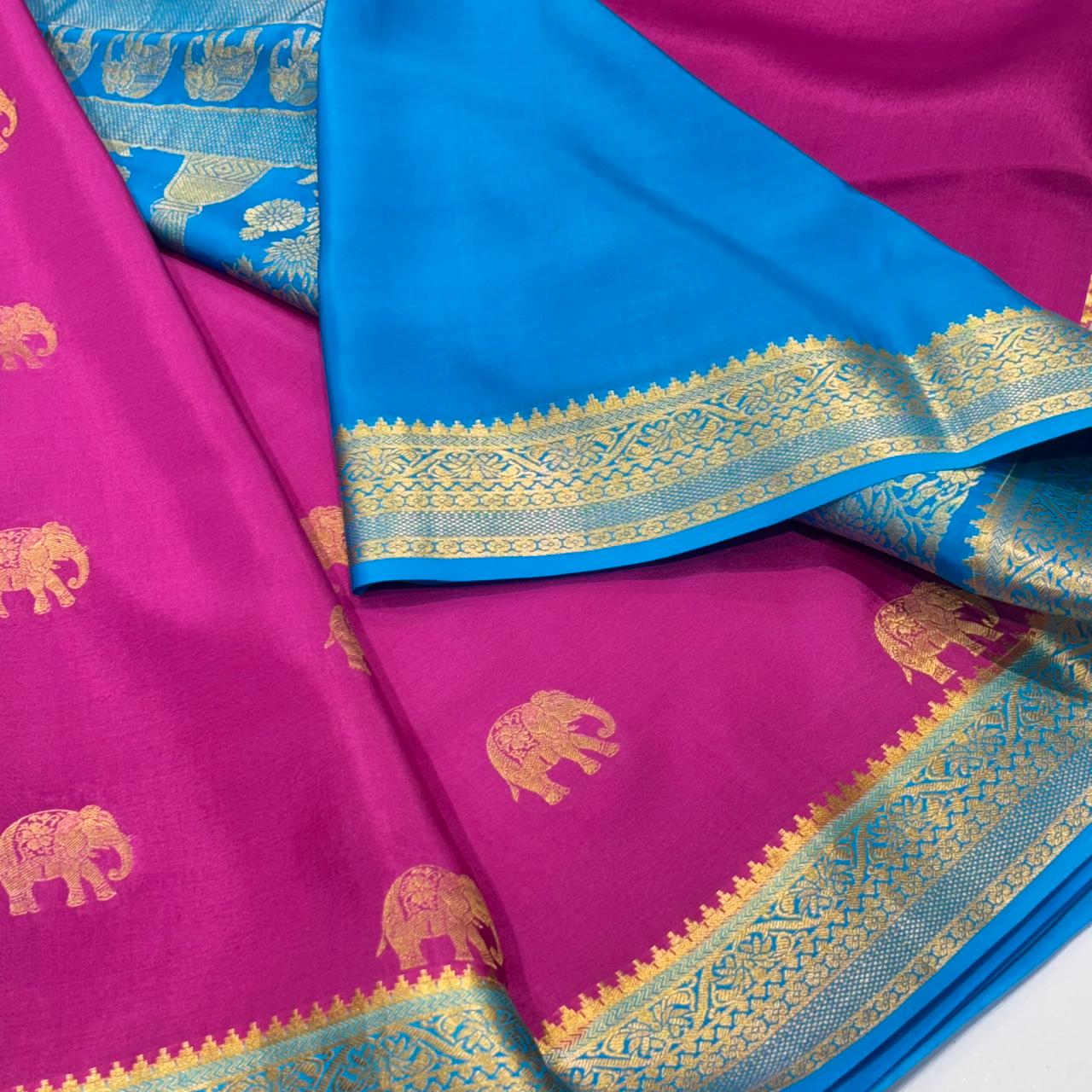 Pure Mysore Silk Saree