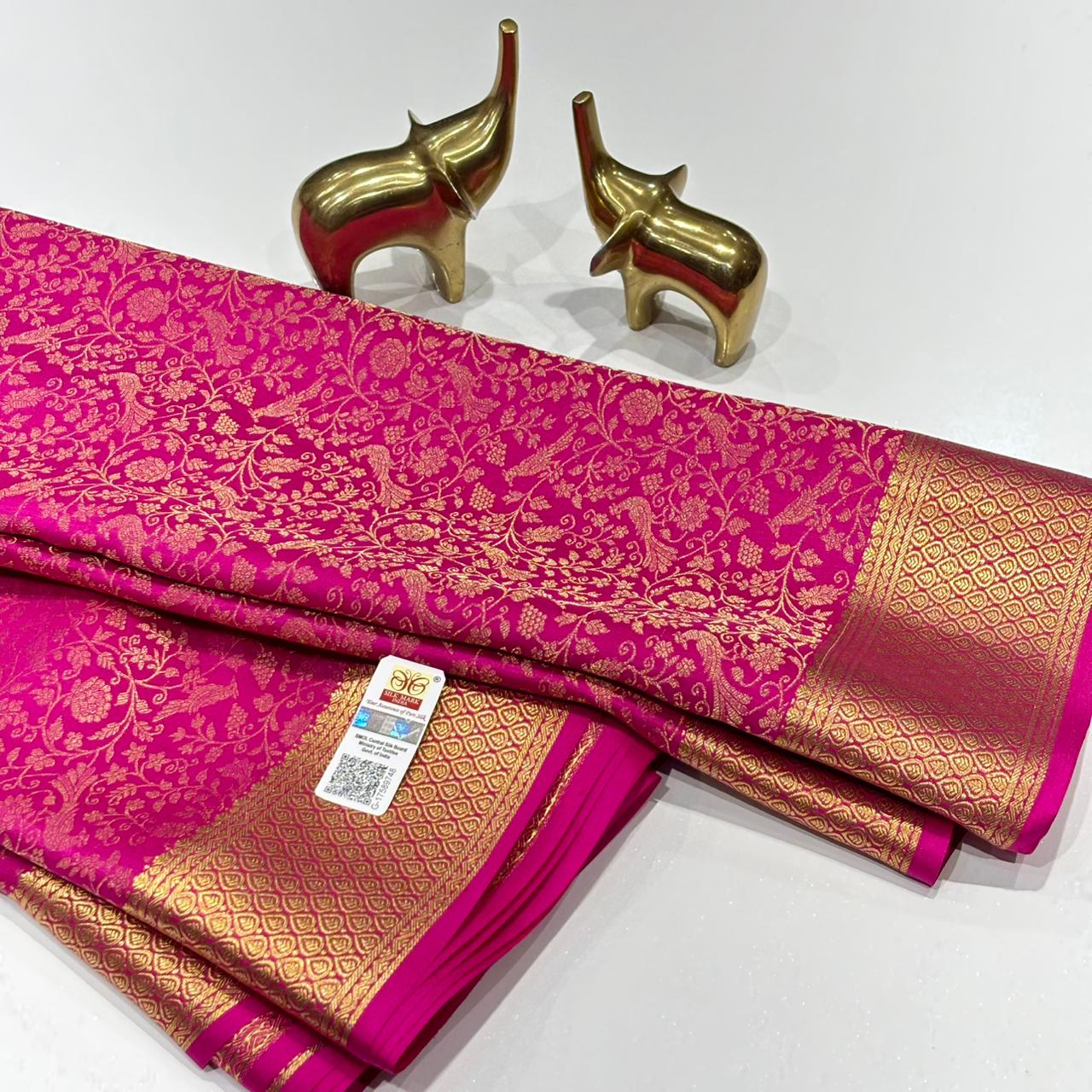 Pure Mysore Silk Saree